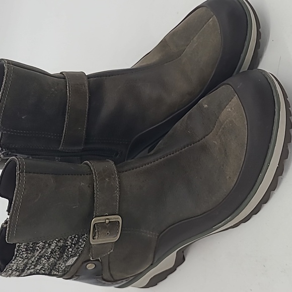 Merrell bungee cord trail boots leather size 10 womens - Picture 2 of 14